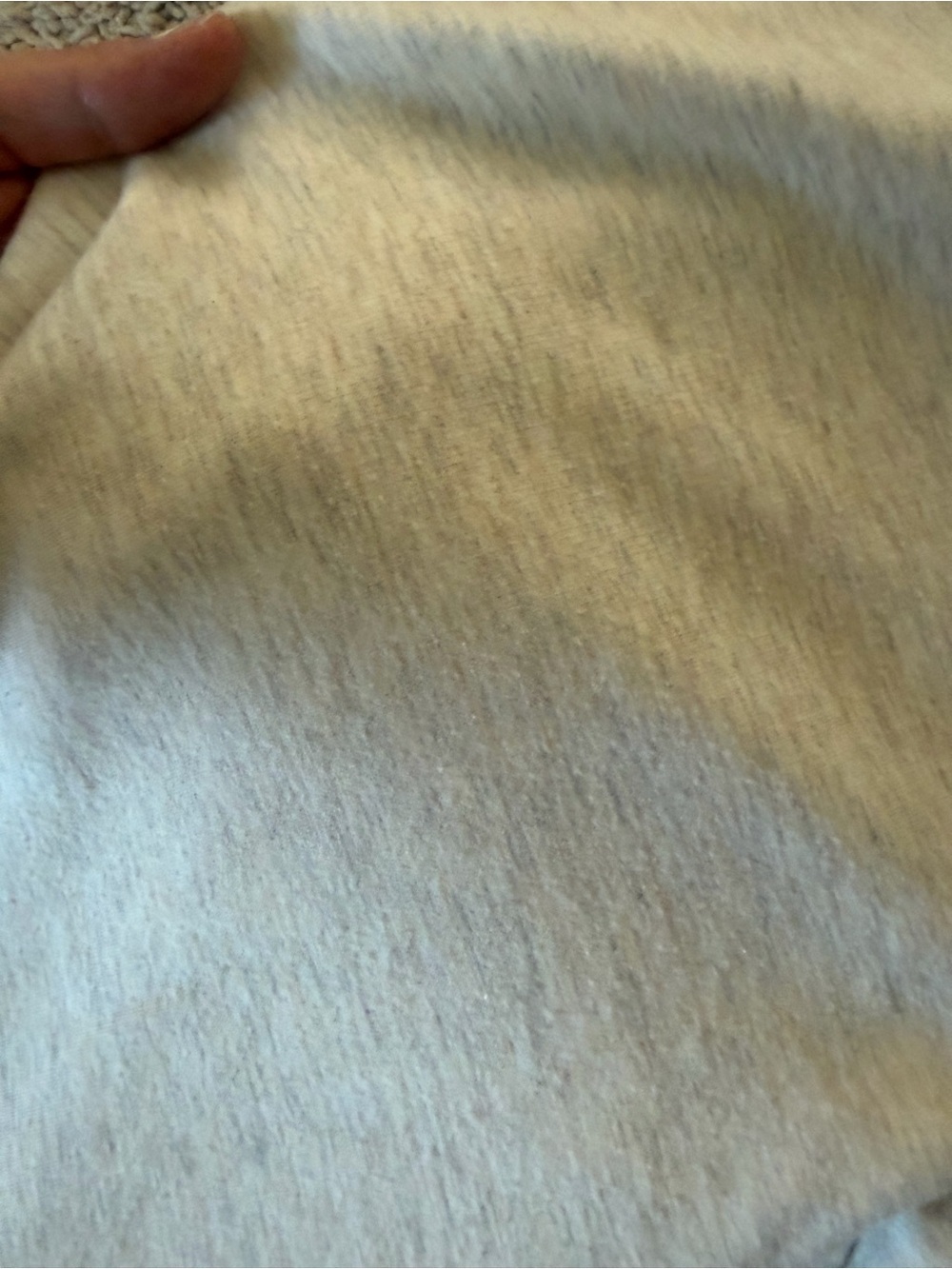 Light beige  Drawstring Sweatpants - Picture 2 of 4